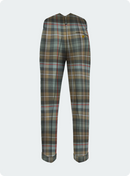 Premium Quality Mackenzie Weathered Tartan Trouser
