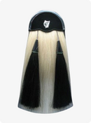 Black & Brown Scottish Horse Hair Kilt Sporran