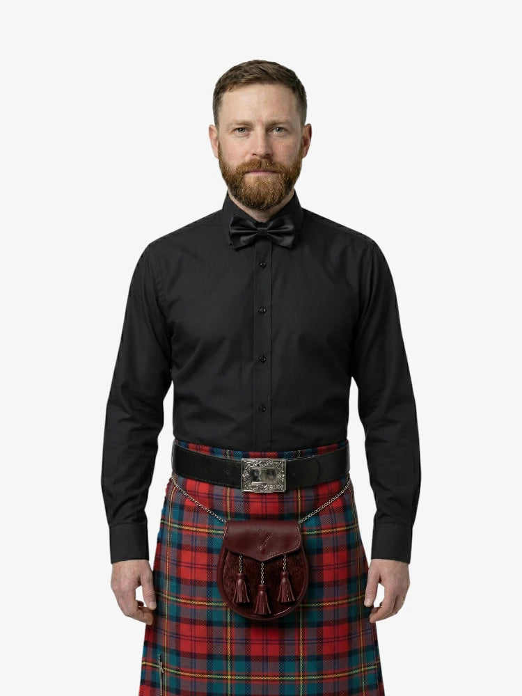 Camicia nera premium elegante