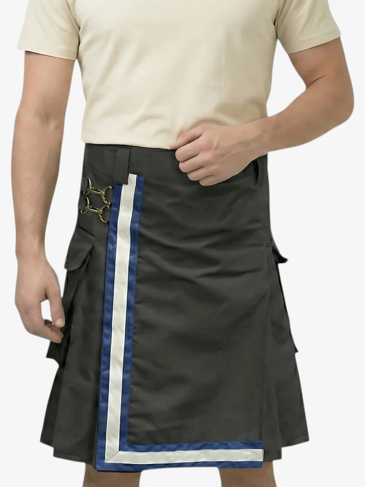 Kilt Vigile del Fuoco Nero
