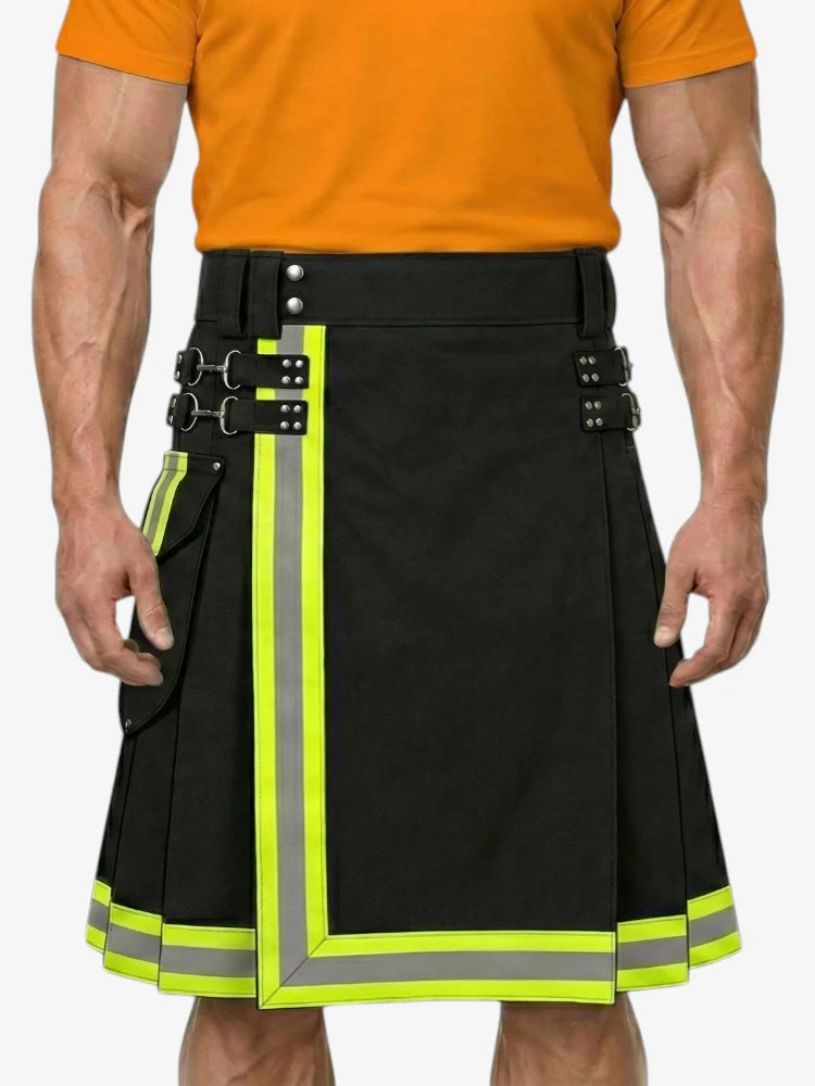 Kilt Utility Vigile del Fuoco Nero