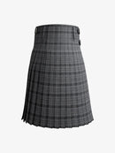 Plaid kilt on a white background