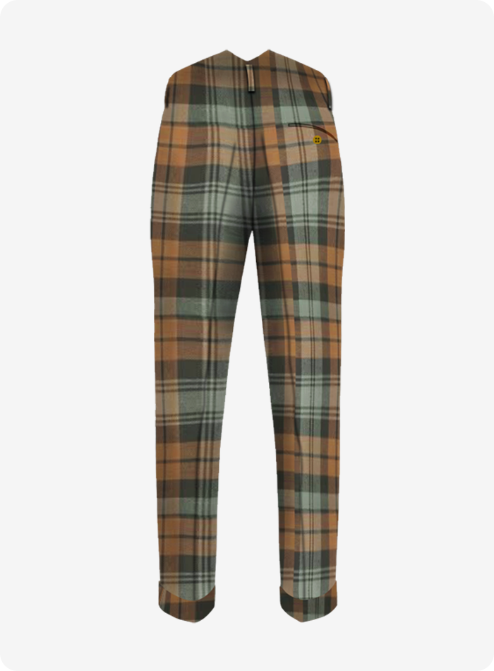 Blackwatch Weathered Tartan Trouser 