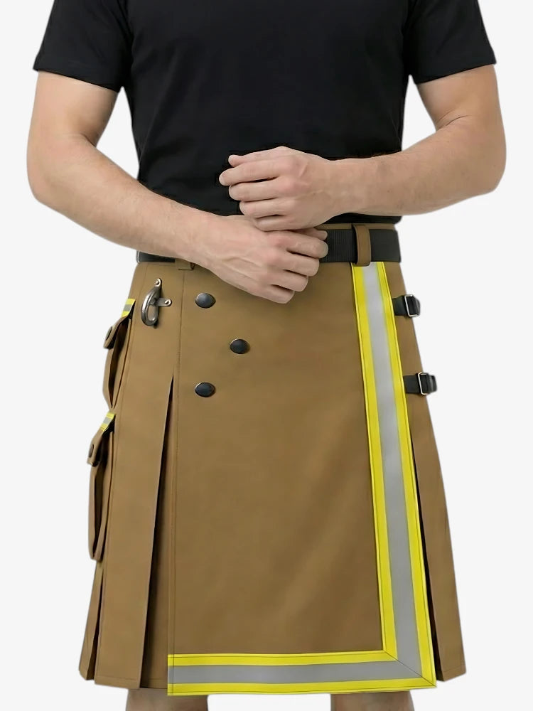 Kilt Vigile del Fuoco Marrone
