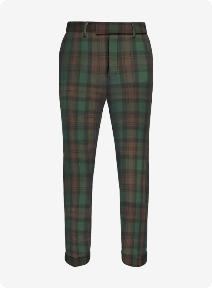 Brown Watch Tartan Trouser