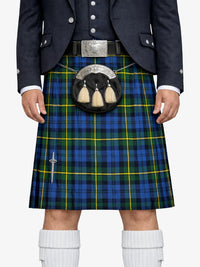 Campbell of Argyll Tartan Kilt Model Front
