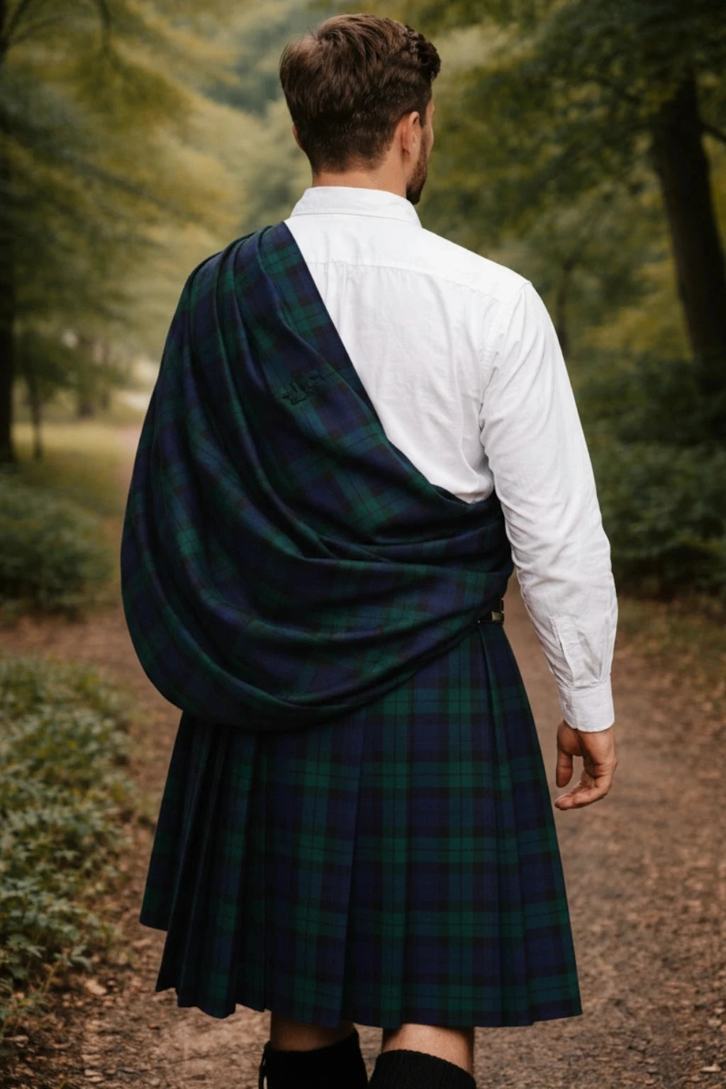 Grande Kilt Tartan Black Watch