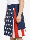 American Flag Traditional Cotton Utility Kilt