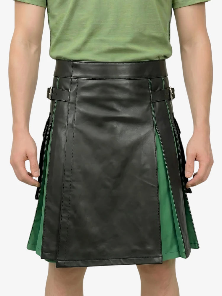 Kilt ibrido Artistry in pelle su misura