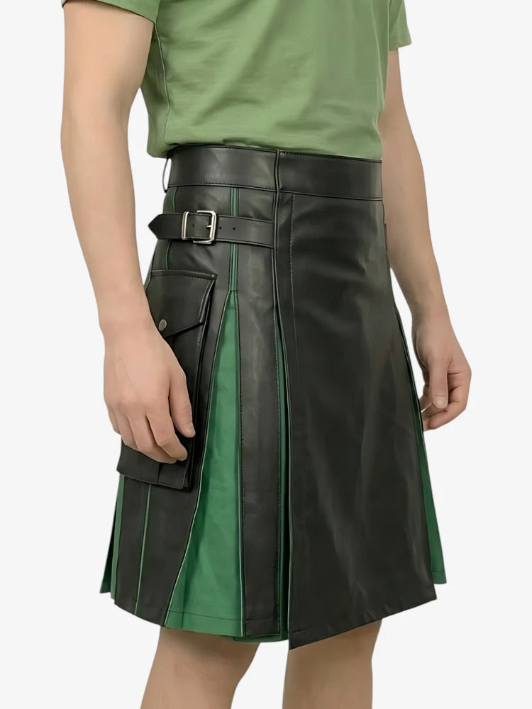 Kilt ibrido Artistry in pelle su misura