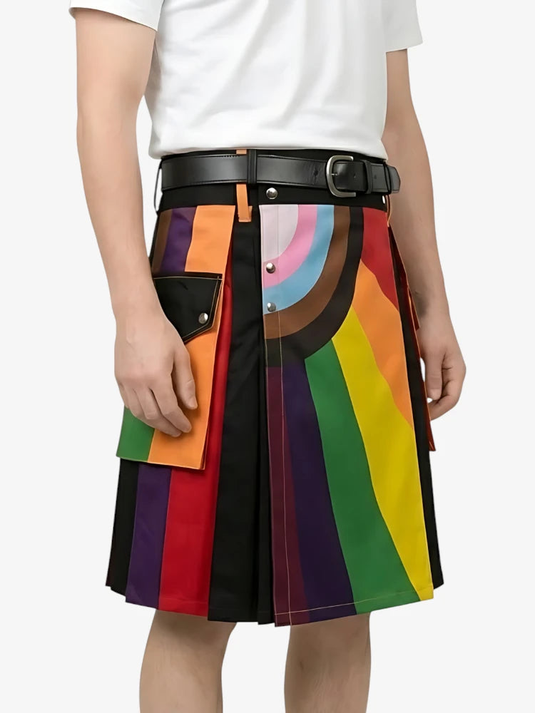 Gonna Arcobaleno Moda Su Misura