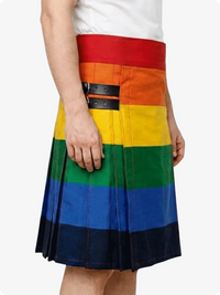 Rainbow Fashion Utility Kilt