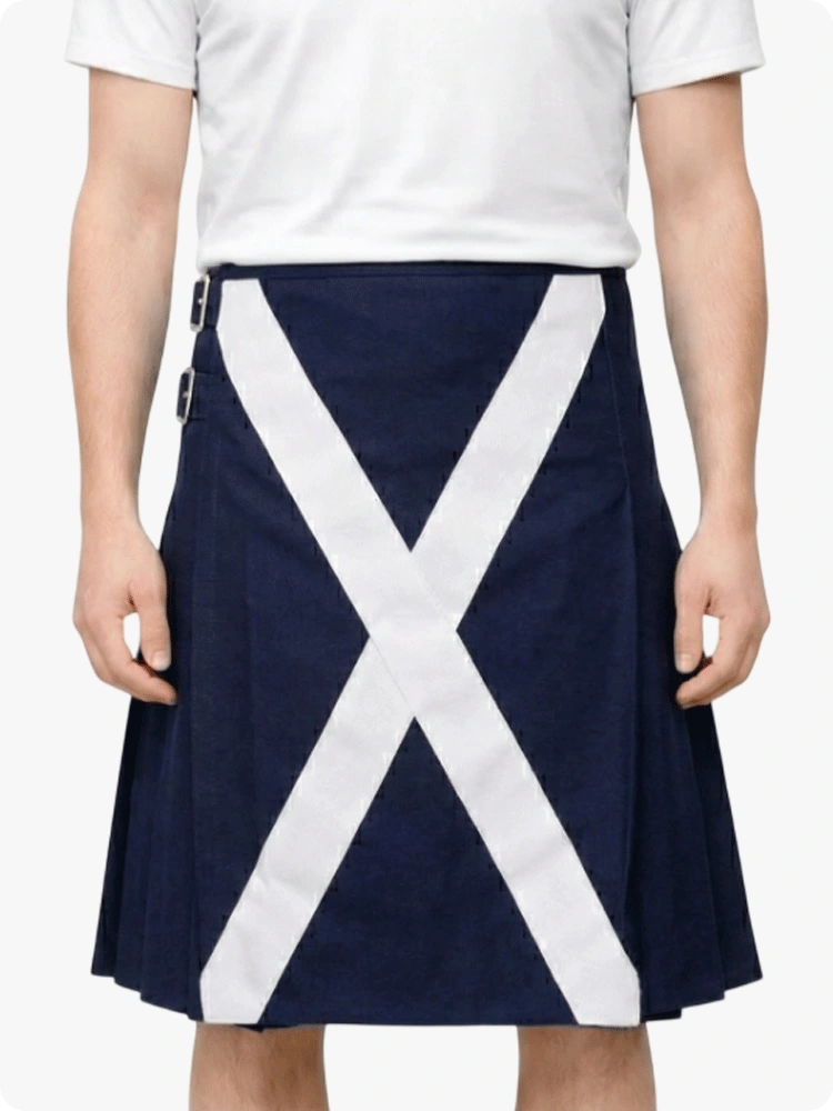 Custom Made Scotland Flag Utility Kilt