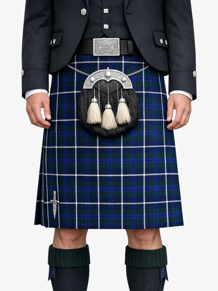 Douglas Blue Tartan Kilt
