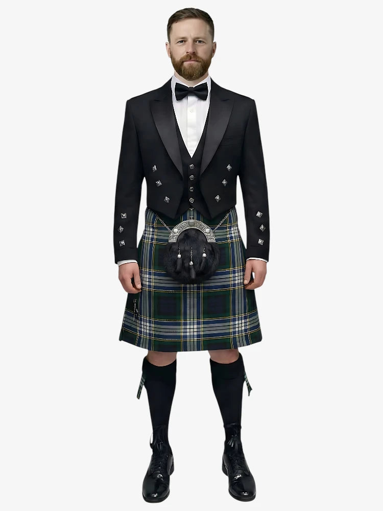 Completo Kilt Prince Charlie Tartan Dress Gordon