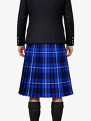 Gallaecia National Tartan Kilt Model Back