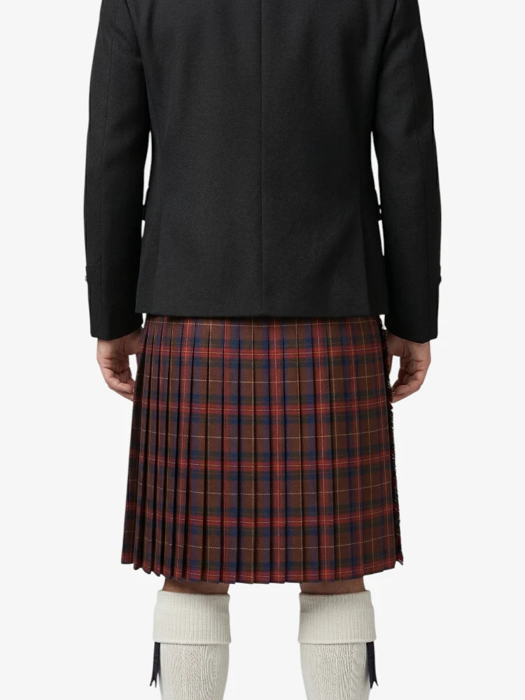 Griffiths of Wales Tartan Kilt Back