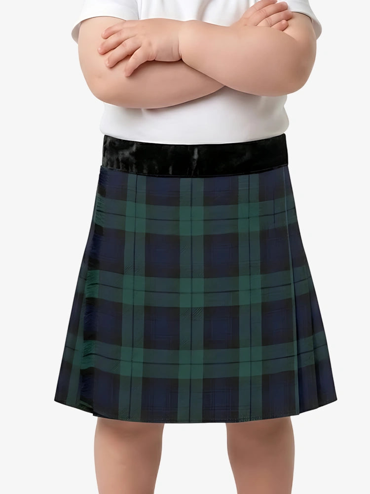 Kilt per bambino Black Watch fatto a mano