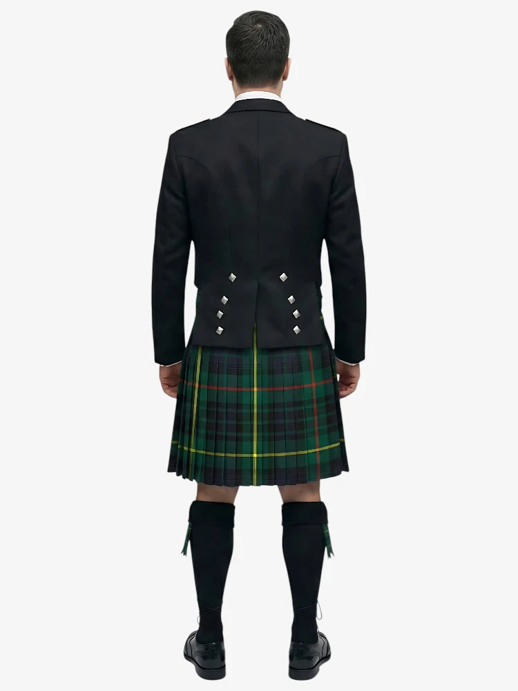 Completo Kilt Prince Charlie Tartan Hunting Stewart