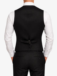 Hunting Stewart Tartan Waistcoat Back