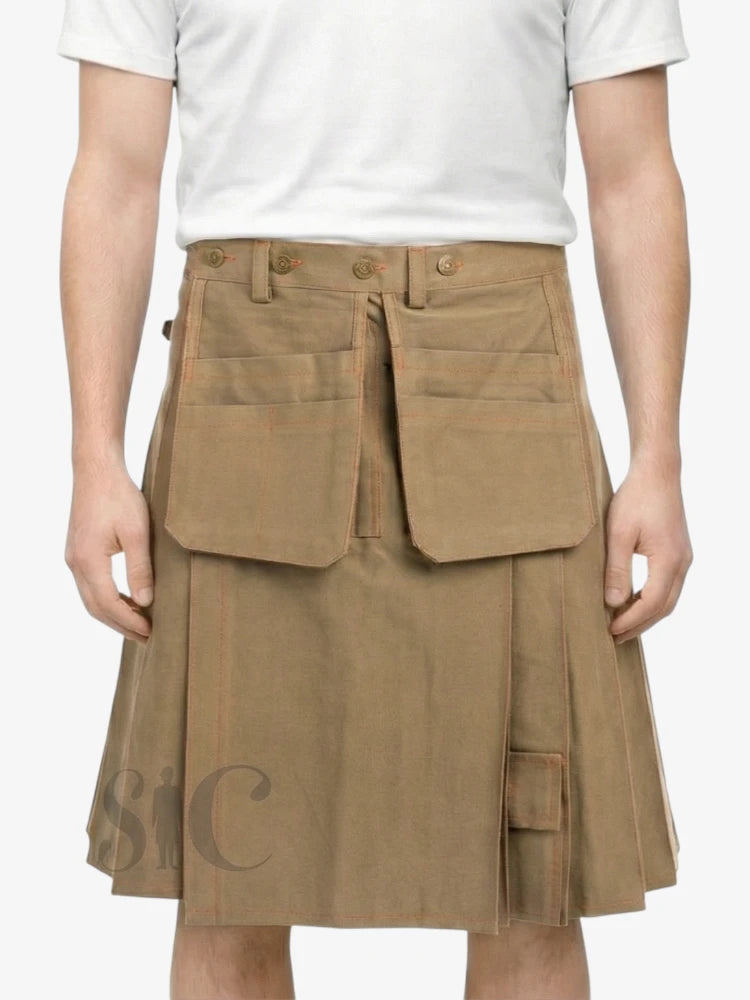 Gonna da Lavoro Khaki