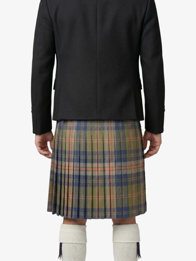 King Charles Tartan Kilt Back
