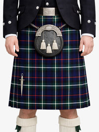 MacKenzie Tartan Kilt Model Front
