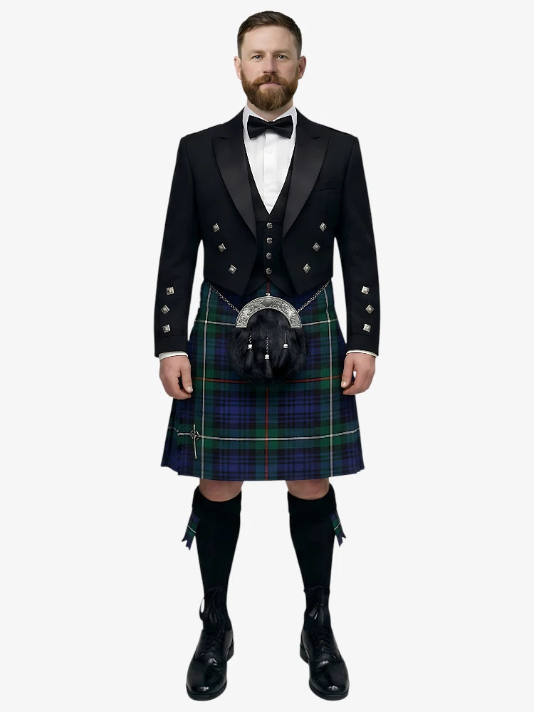 Completo Kilt Prince Charlie Tartan Mackenzie