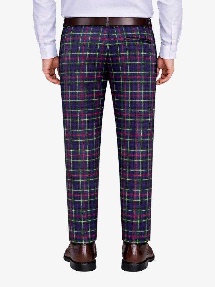Mackenzie Tartan Trouser Back