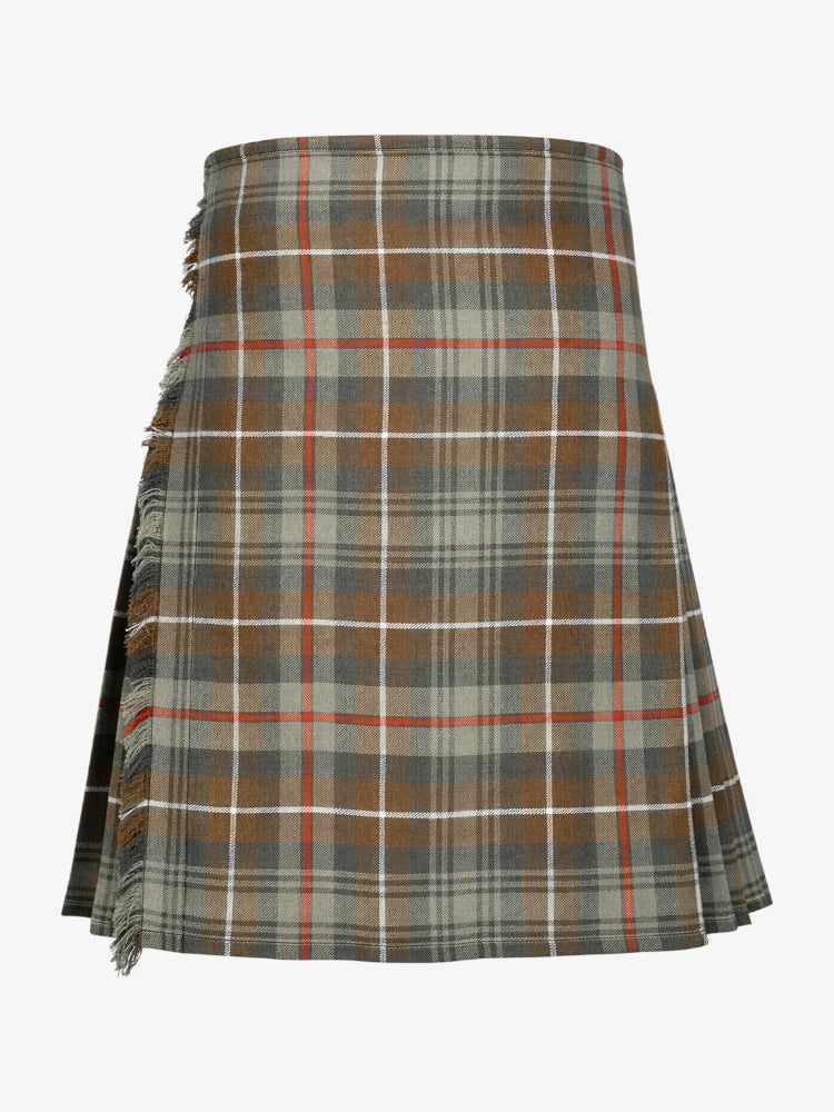 Mackenzie Weathered Tartan Kilt Front