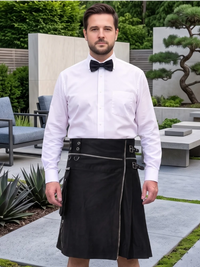 Kilt Utility Gotico Nero Premium Su Misura