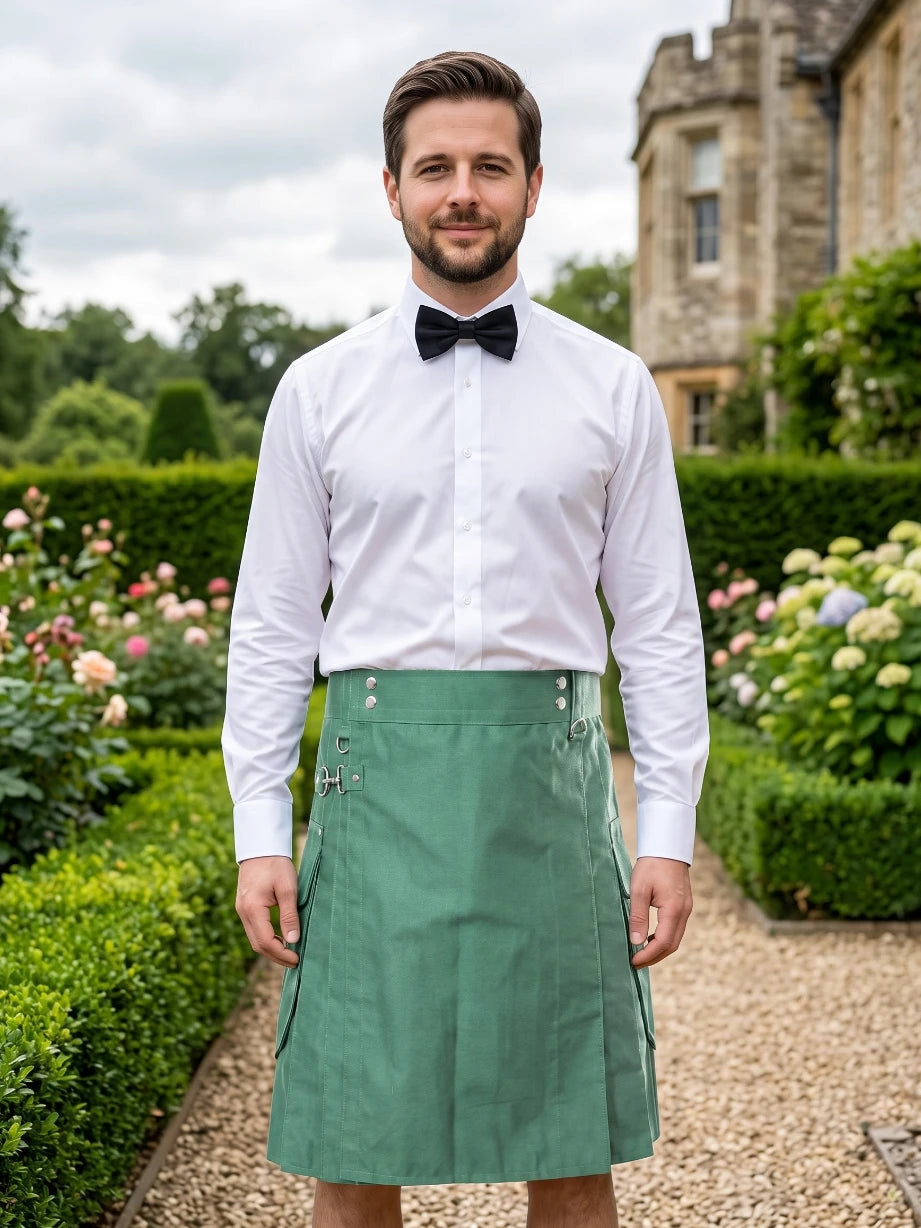 Kilt Utility Verde Su Misura