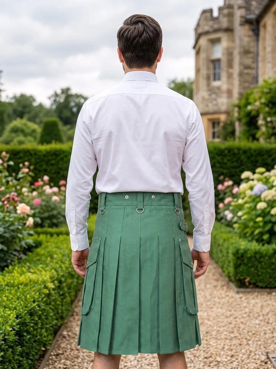 Kilt Utility Verde Su Misura