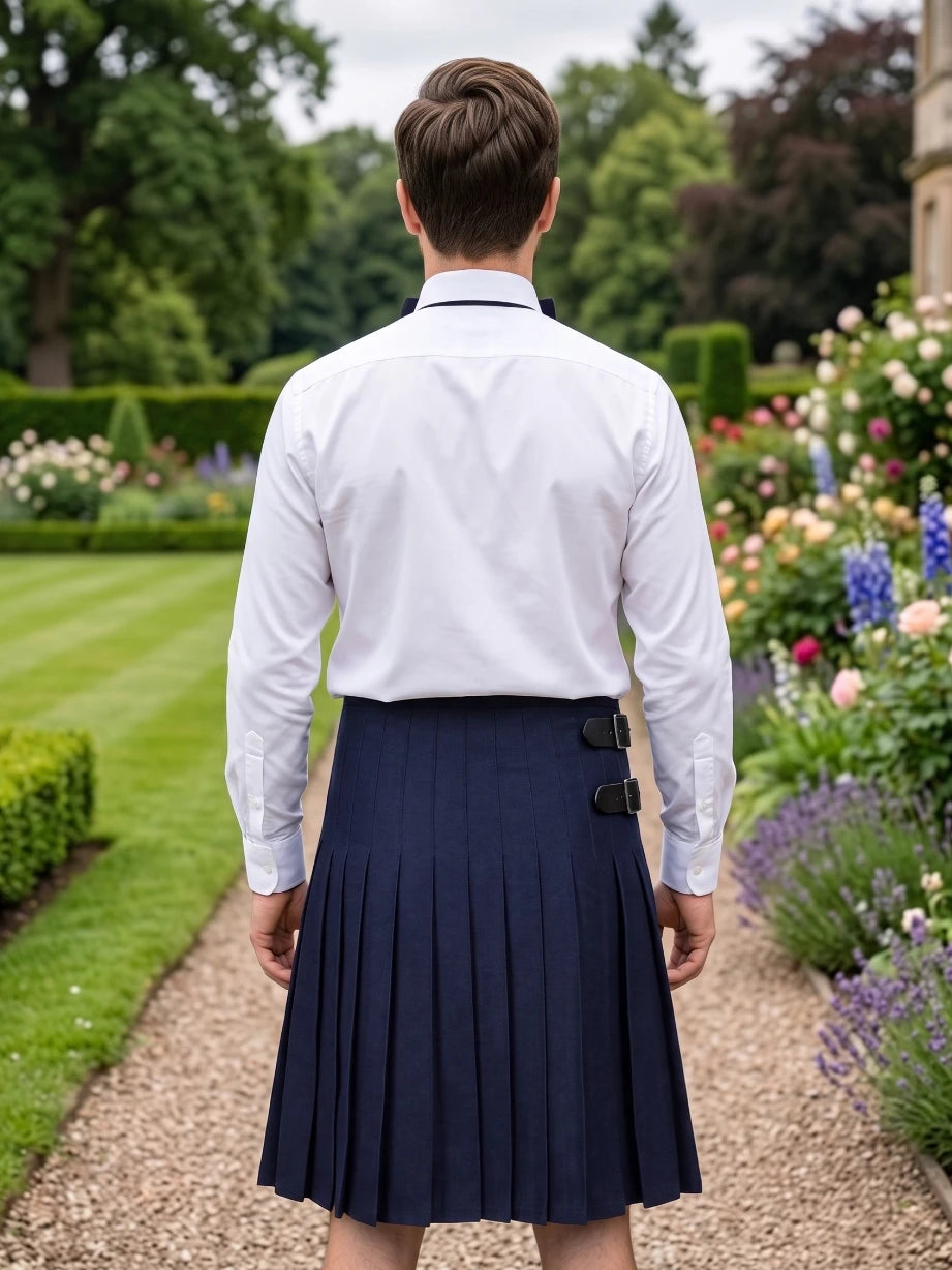 Kilt utility con bandiera scozzese su misura