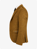 Brown blazer on a white background