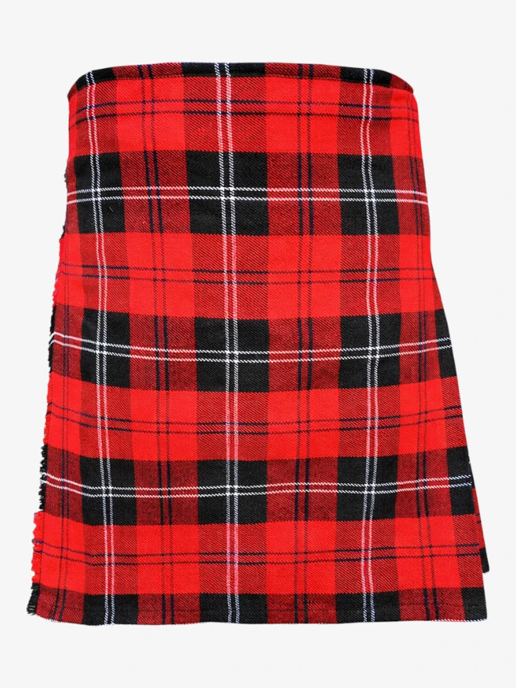 Ramsay Red Tartan Kilt Front