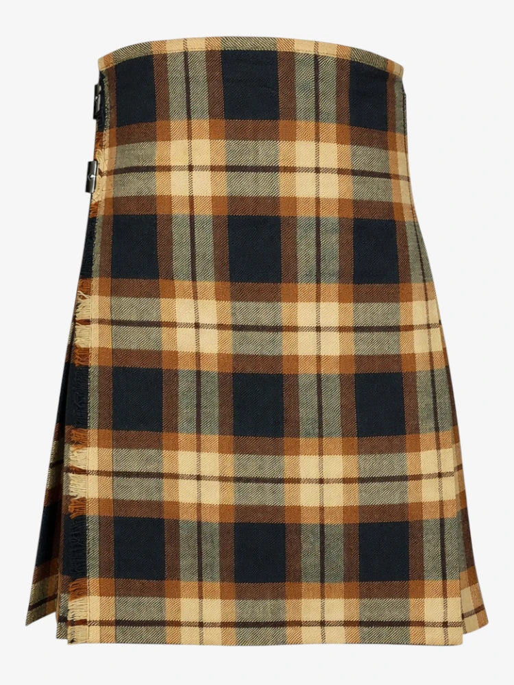 Rose Ancient Tartan Kilt Front