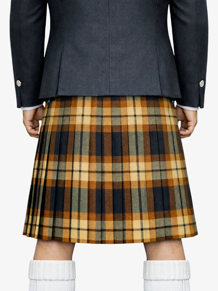Rose Ancient Tartan Kilt Model Back