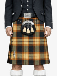 Rose Ancient Tartan Kilt Model Front