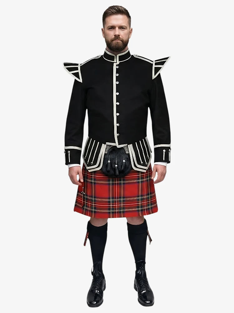 Completo Kilt Doublet in tartan Royal Stewart