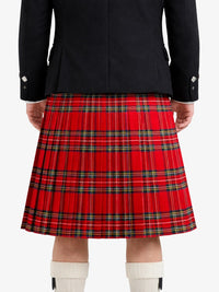 Royal Stewart Tartan Kilt Model Back