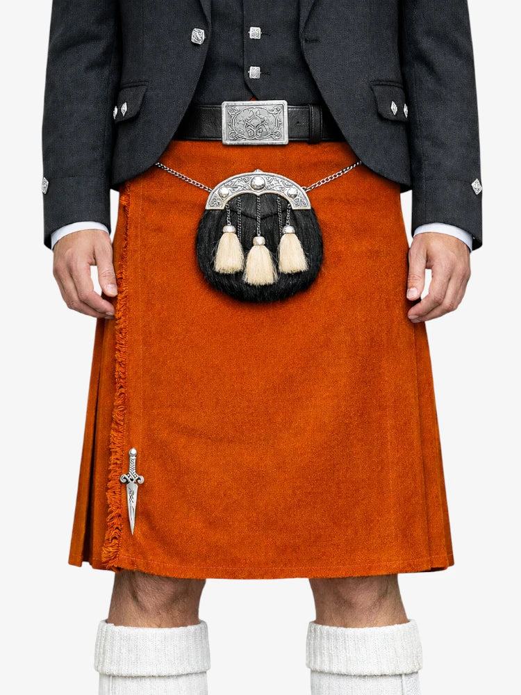 Saffron Tartan Kilt