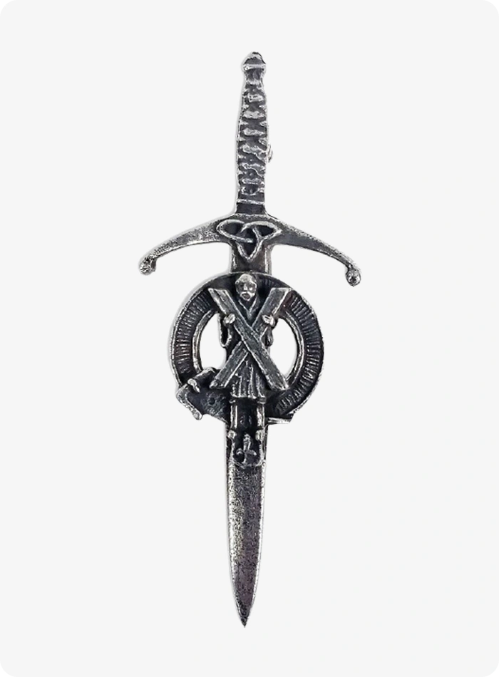 Saint Andrew Design Kilt Pin