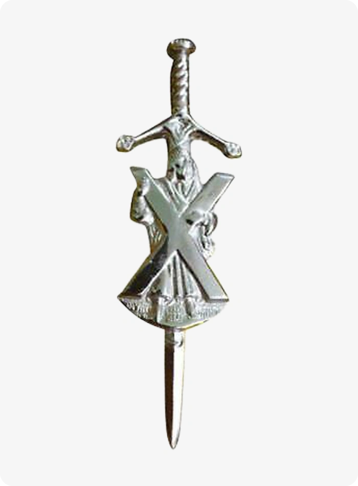 Spilla per Kilt Saint Andrew Su Misura