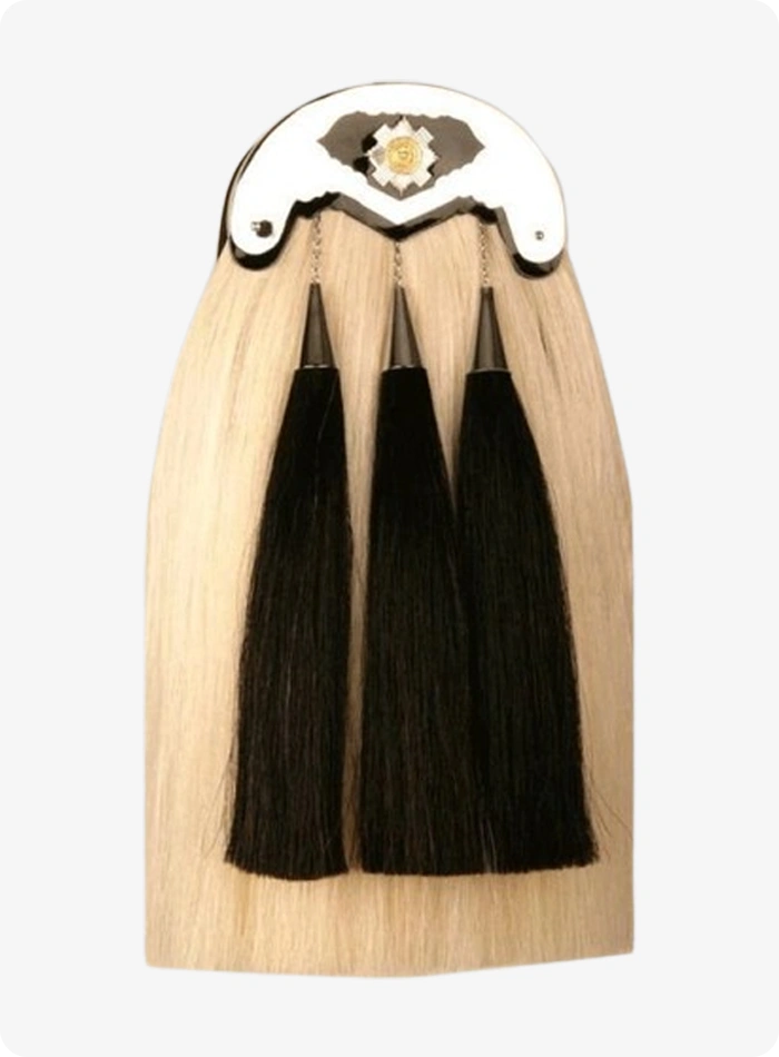 Custom Made Scots Guards Horse Hair Sporran