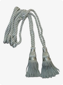 Scottish Silver Silk Bagpipe Cord