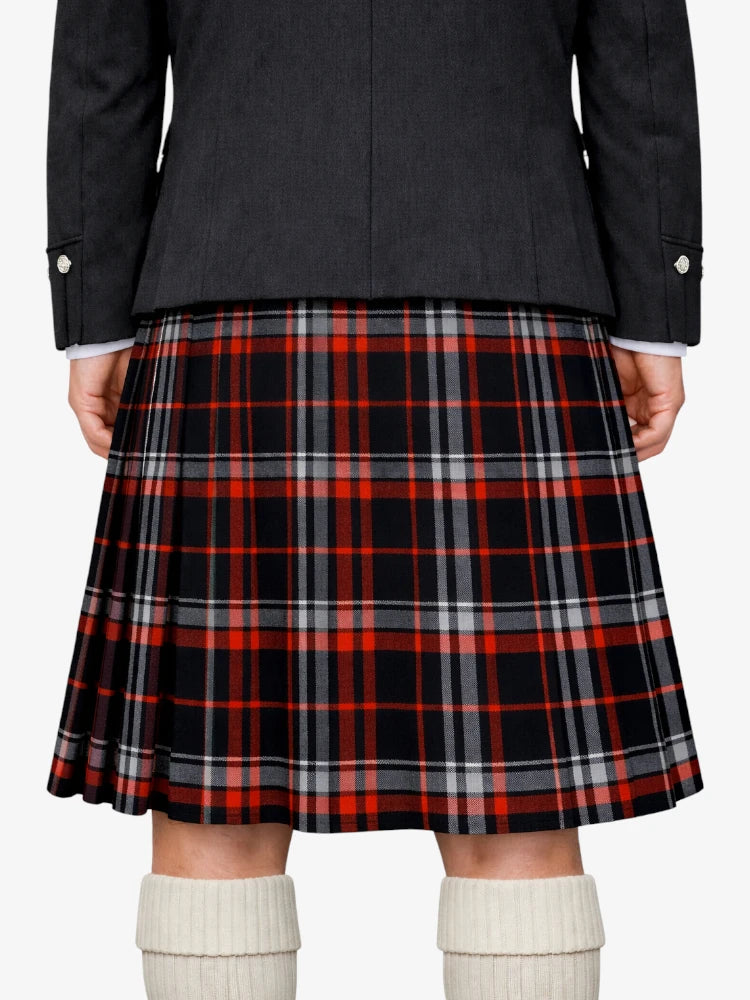 Spirit Of Highlander Tartan Kilt Model Back