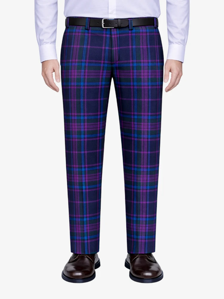 Pantaloni Tartan