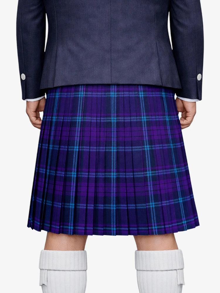 Spirit of Scotland Tartan Kilt Model Back