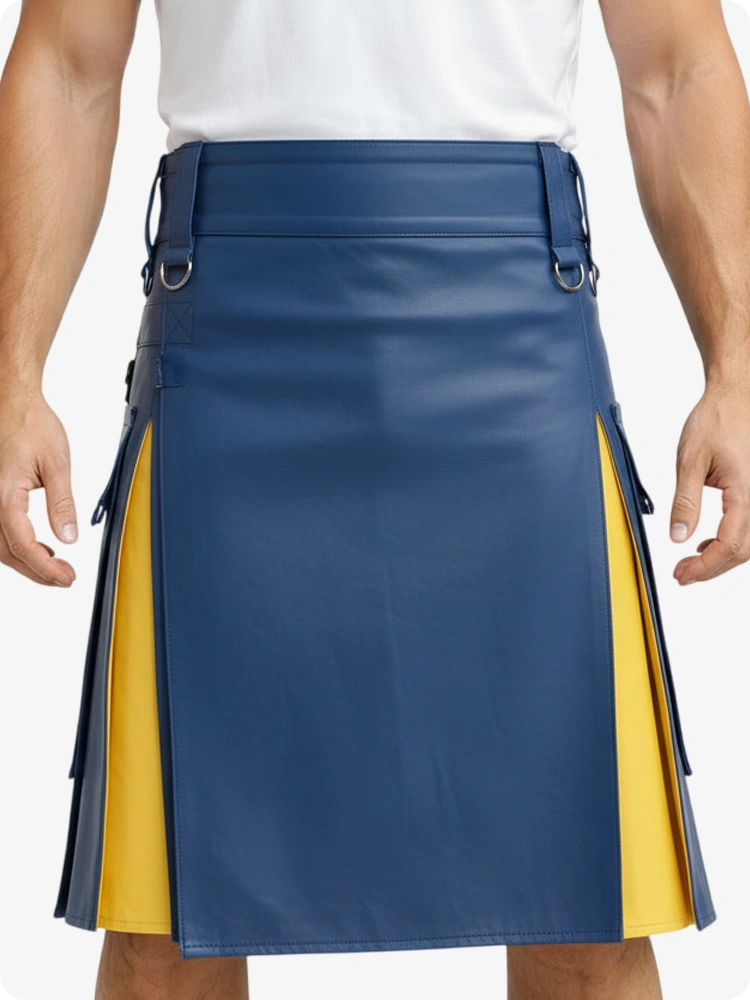 kilt-pelle-standard-blu-giallo